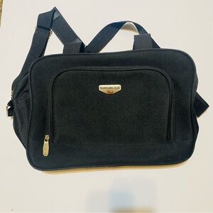 Travellers Club Men’s Shoulder Bag  Black